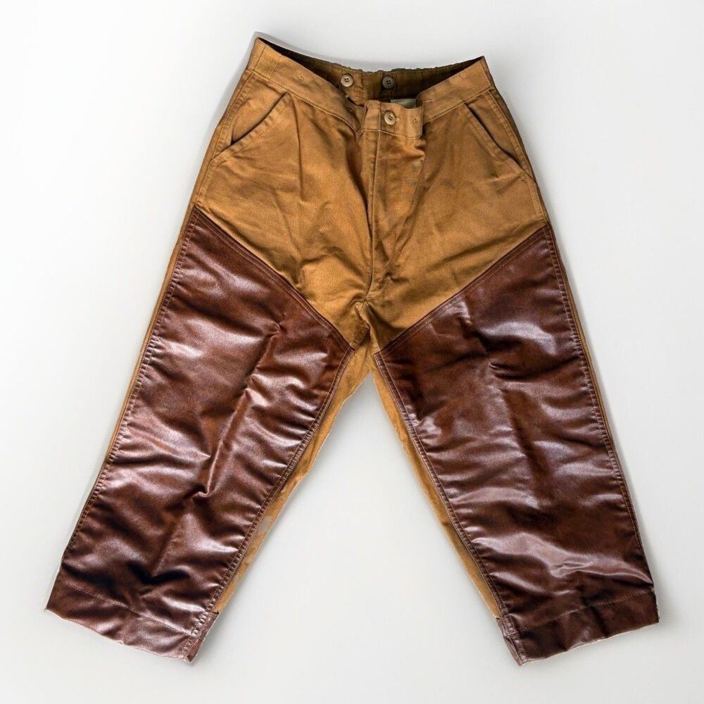 Vintage Brush Master Hunting Brush Pants 40W 27.5" Inseam Water Repellent